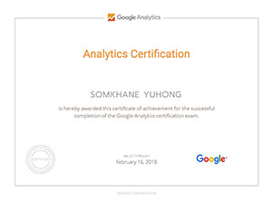 Google Analytics Certification